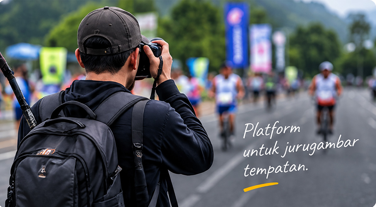 Platform untuk jurugambar tempatan